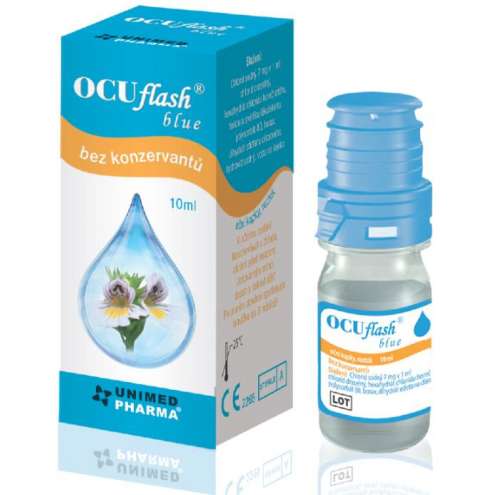 OCUflash Blue - Oční kapky 10 ml